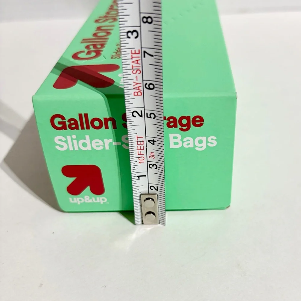 Up&Up Holiday Gallon Zipper Close Food Storage Bag 20ct Holly Berry NEW